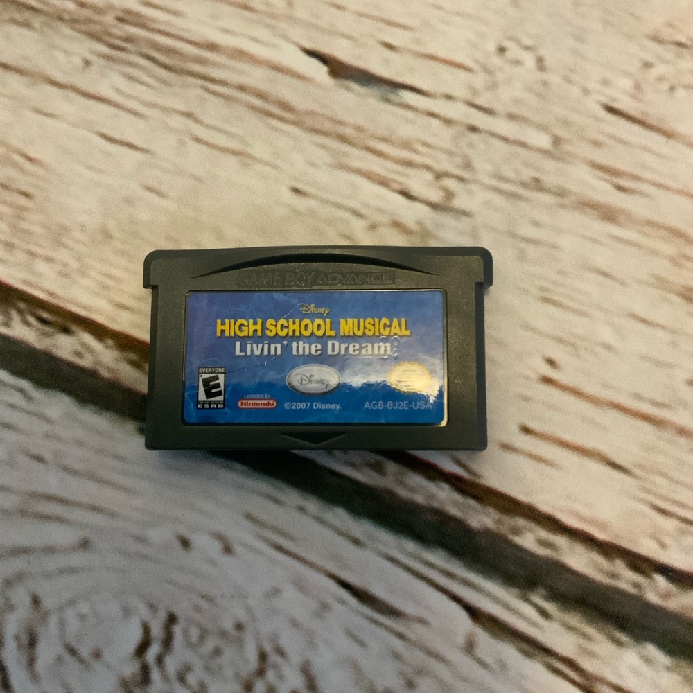 Game Boy Advance HIGH SCHOOL MUSICAL Game